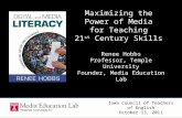 Maximizing the Power of Media to Teach 21st Century Skills