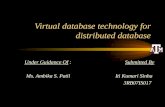 Virtualization Technology for Distributed Database