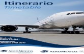 itinerario aeromexico