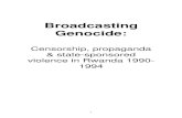 Rwanda Broadcasting Genocide
