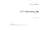 Fluke 77 Series III Service Manual