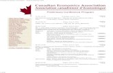 Canadian Economics Association - Annual Conference 2011
