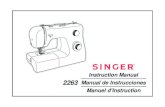 Singer 2263 Manual