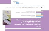 Measures to Promote the Situation of Roma EU Citizens in the EU