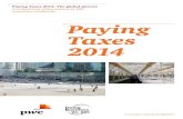 PWC - Paying Taxes 2014: The global picture. A comparison of tax systems in 189 economies worldwide - November 2014