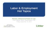 703   labor and employment law hot topics - slide handout