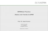 BPM Best Practice - BPM Status Quo und Trends