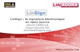 LinSign : la signature électronique en Open Source