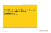3406E, C-10, C-12, C-15 and C-16 on-Highway Engines-Maintenance Intervals