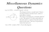 X2 T07 07 miscellaneous dynamics questions