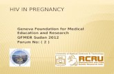 HIV in pregnancy in sudan