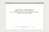 Online Sources of B-to-B Data: A Comparative Analysis - 2010 Edition