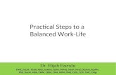 Practical Steps to a Balanced Work Life