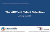 ABC's of Talent Selection