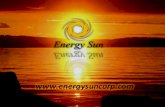 ENERGY SUN CORP - O MARKETING ON LINE PARA UM MUNDO MELHOR!