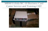 BC-10 Business Card Cutter Service and Training CBT