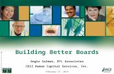Building Better Board of Directors