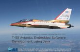 T 50 avionics embedded software development using java