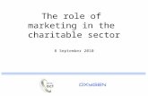 The Role of Marketing in the Charitable Sector