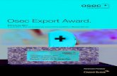 Osec Export Award. Concours 2011.