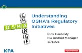 Understanding OSHA’s Regulatory Initiatives