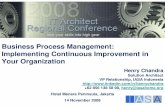Business Process Management: Implementing Continuous Improvement in Your Organization