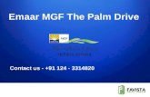 Emaar MGF Launch Emaar MGF The Palm Drive Book Now @ 0124-3314820.