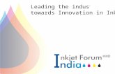 Leading the Industry towards innovation in Inkjet !