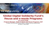 Global Digital Solidarity Fund's Reuse and e-waste Programs