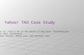Yahoo! TAO Case Study Excerpt