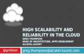 Scalability and Reliability in the Cloud