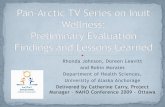 Pan-Arctic TV Series on Inuit Wellness: Preliminary Evaluation Findings and Lessons Learned