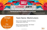 Casia 2014  preliminary round   mark zuckers - iim trichy