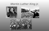 Martin luther king jr presentation