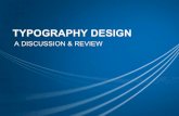 Typography Design - Sebuah Diskusi & Review