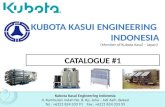 Kubota Kasui Catalog