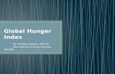 Global hunger index dr.shrikant kalaskar