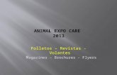 Animal Care Expo 2013         folletería