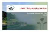 Golf Clubs Buying Guide