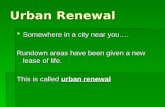 Urban renewal in Glasgow