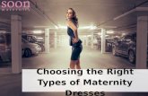 Choosing the Right Types of Maternity Dresses