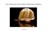 The Baha'i Mashriqu'l-Adhkar; Implications for the spiritual, social, and physical development of human settlements