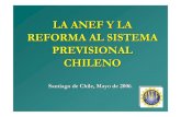 Reforma Sistema Previsonal - Anef 2006