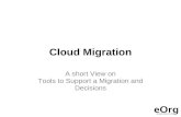 Cloud Migration: Moving to the Cloud