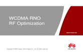 WCDMA RNO RF Optimization