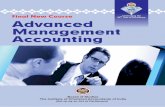 CA Final - Advanced Management Accounting