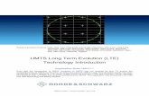UMTS Long Term Evolution (LTE)