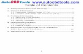 Autel MaxScan GS100 Scan Tool User Manual