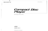 Sony CDP-311 Manual