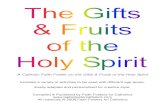 Gifts & Fruits of the Holy Spirit Faith Folder